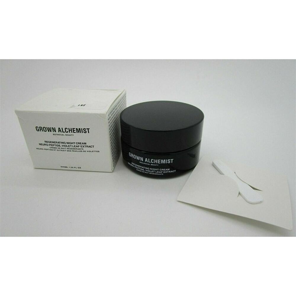 GROWN ALCHEMIST Regenerating Night Cream damaged box NEW 1.35 fl oz